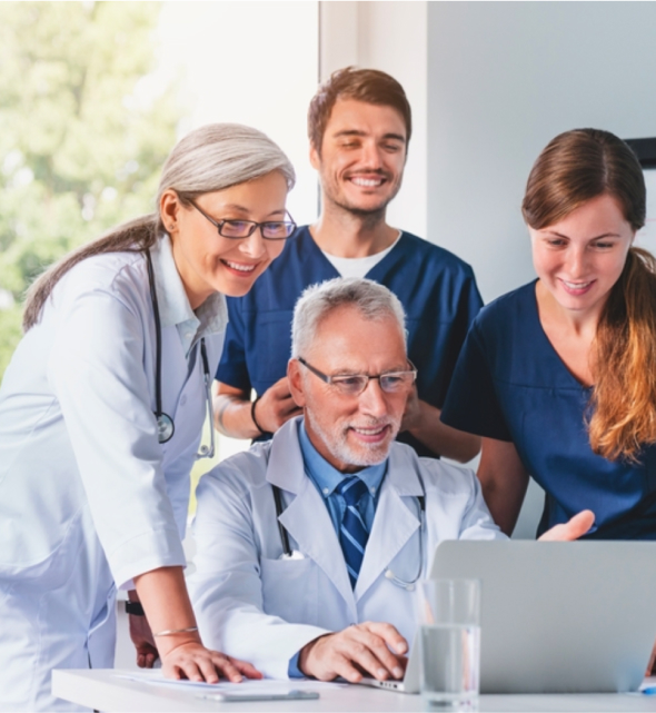 Team working together